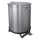 SARO Mülleimer 50 L mit Fußpedal und Softclosedeckel MPS 50