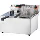 Doppel-Fritteuse CATERINA mit Kaltzone, 2x8 Liter, 2x 2 kW, 230V